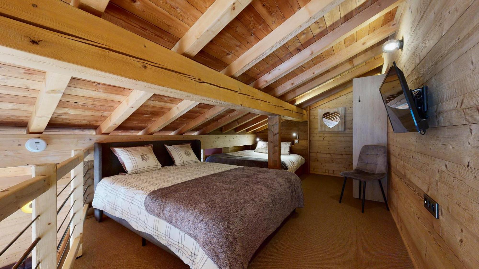 Chalet Grand Croix - Haut Standing - 8, 10 Pers 란슬부르 몽 세니 외부 사진