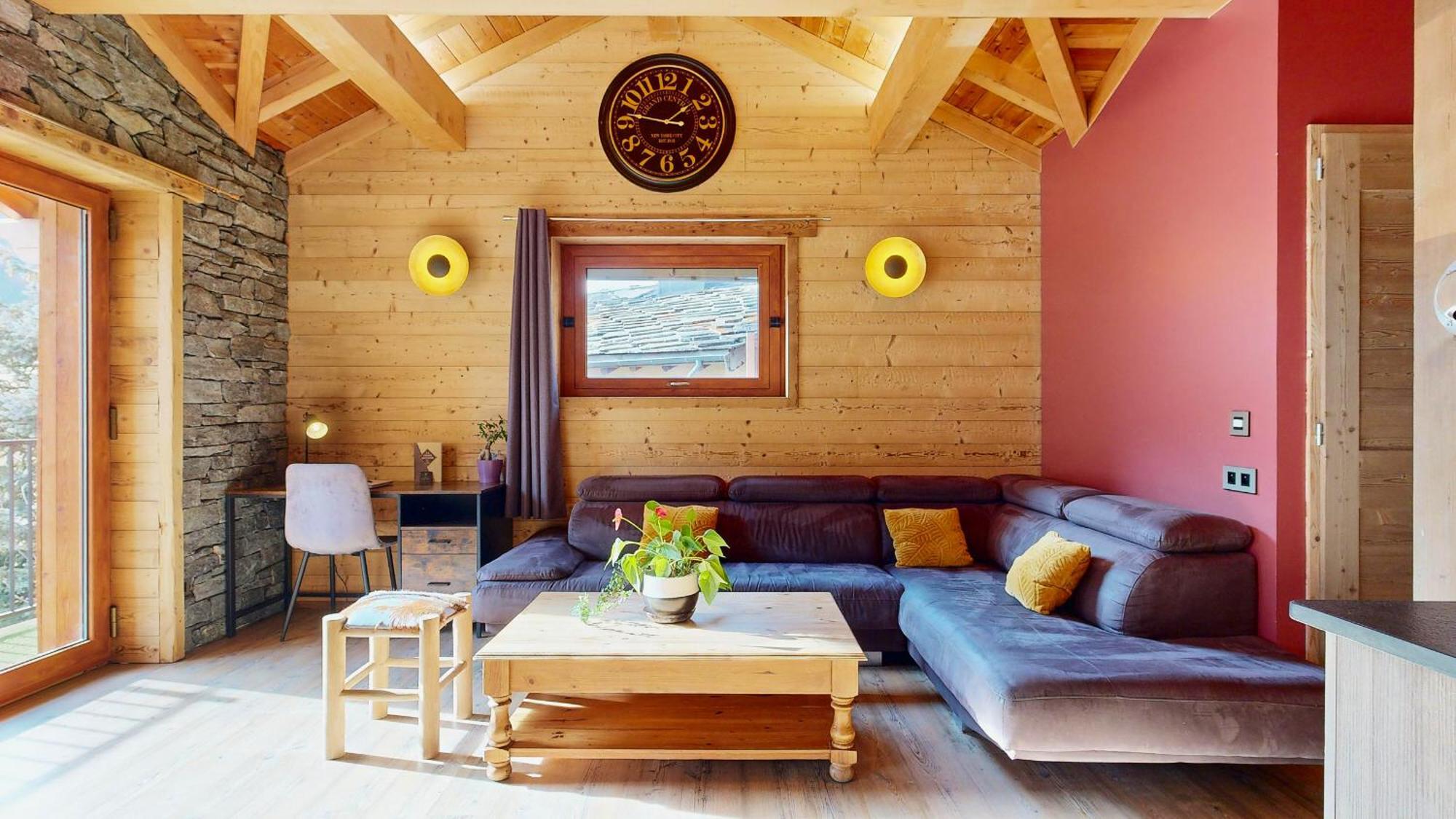 Chalet Grand Croix - Haut Standing - 8, 10 Pers 란슬부르 몽 세니 외부 사진