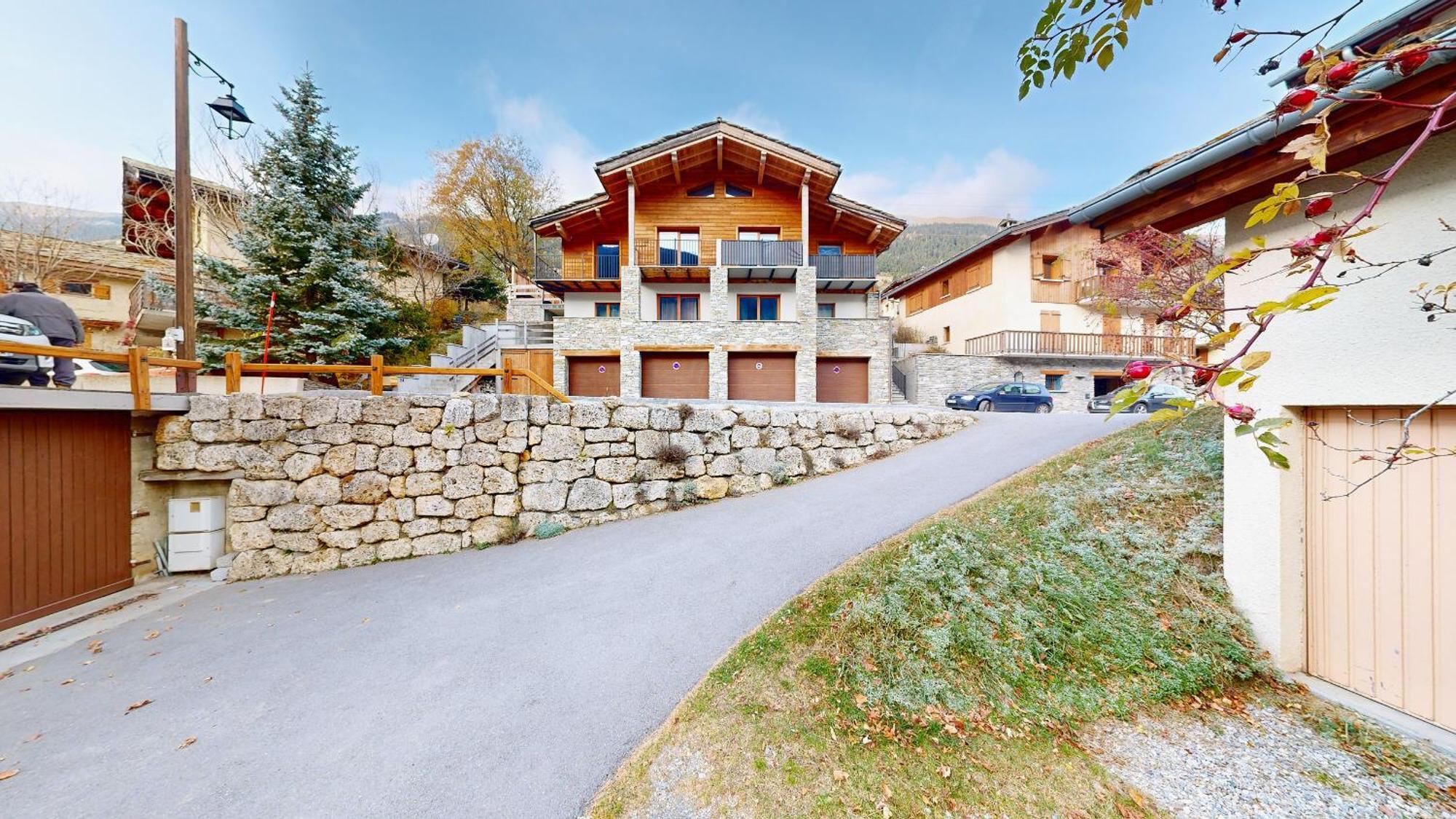 Chalet Grand Croix - Haut Standing - 8, 10 Pers 란슬부르 몽 세니 외부 사진